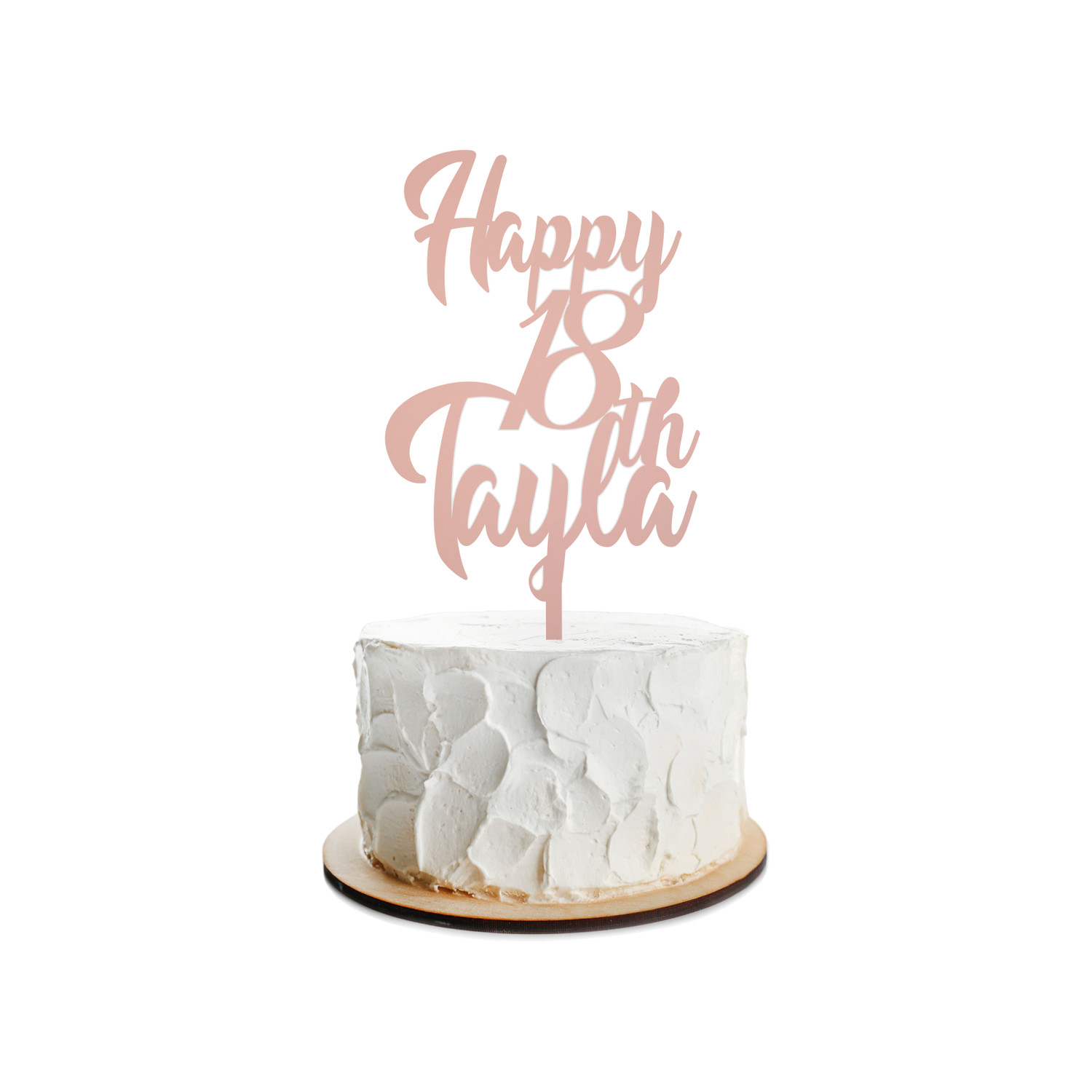 Birthday Cake Topper Design 24