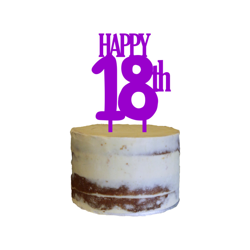 Birthday Cake Topper Design 26