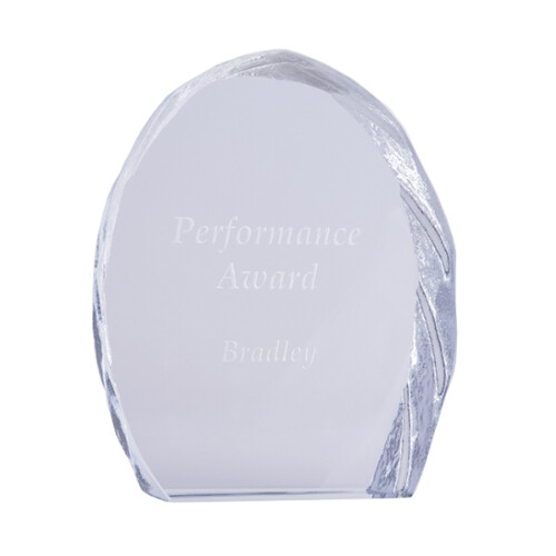 Crystal Mountains Smooth Peak Glass Trophy – 1155A, 1155B &amp; 1155C