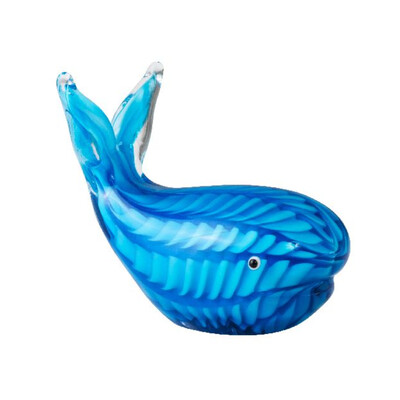 Blue Whale Art Sculpture by Zibo