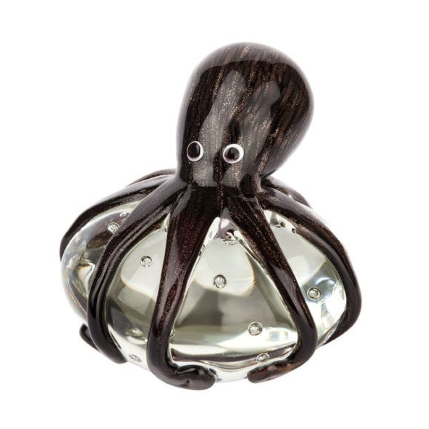 Octo Paperweight Glass Sculpture