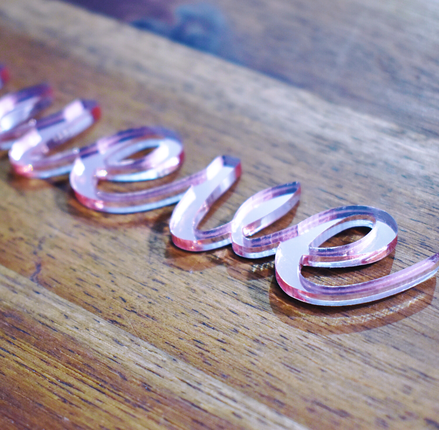 Laser Cut Name Placecards