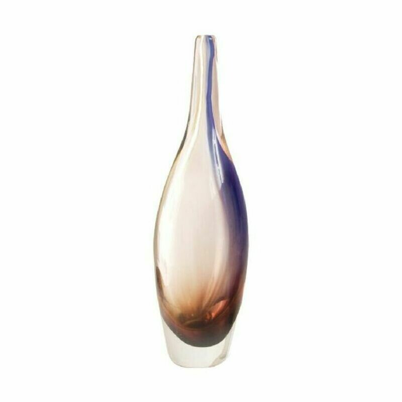 Aubergine Art Glass  by Zibo