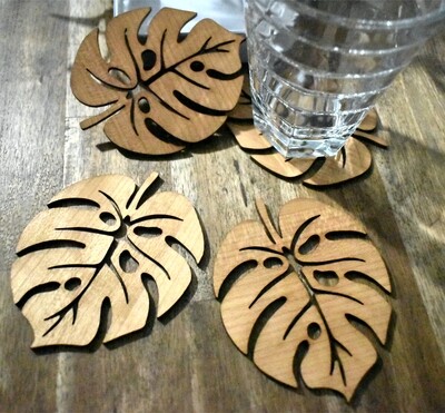 Monsteria Timber Coasters