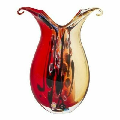 Coloured Glass Rialto Vase by Zibo