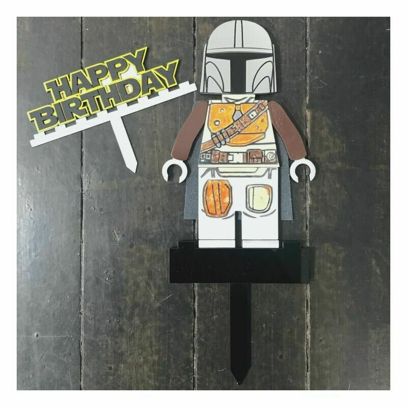 Mandalorian LEGO Man