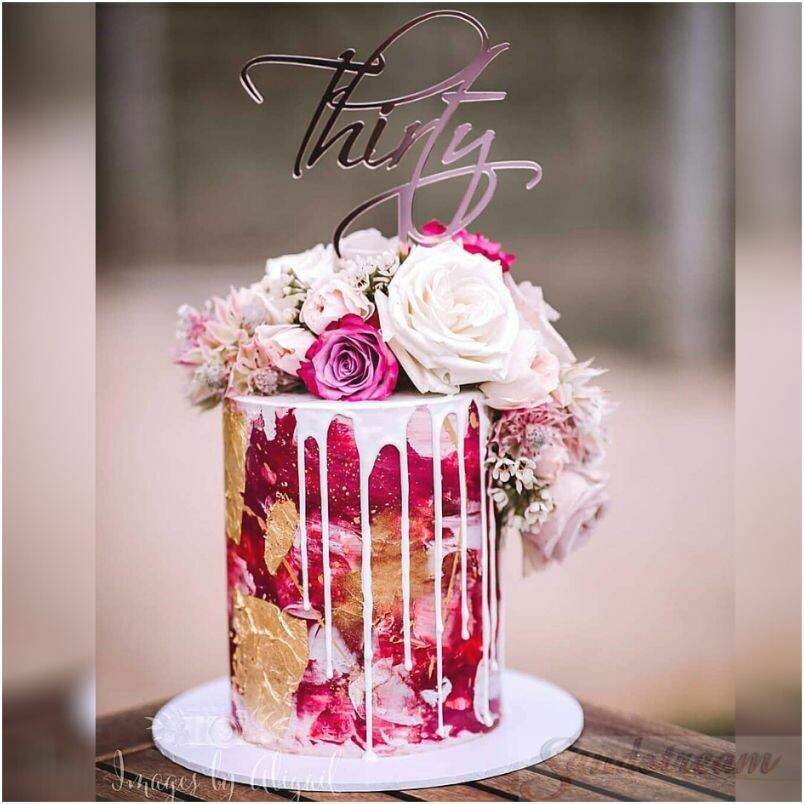 Birthday Cake Topper Design 33