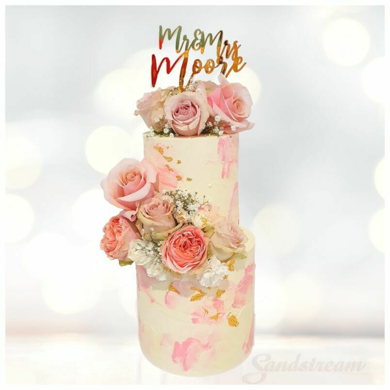 Wedding Cake Topper Design 16