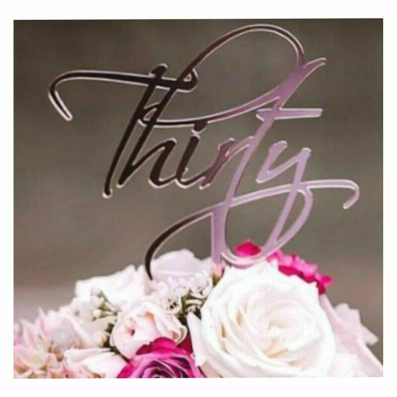 Birthday Cake Topper Design 33