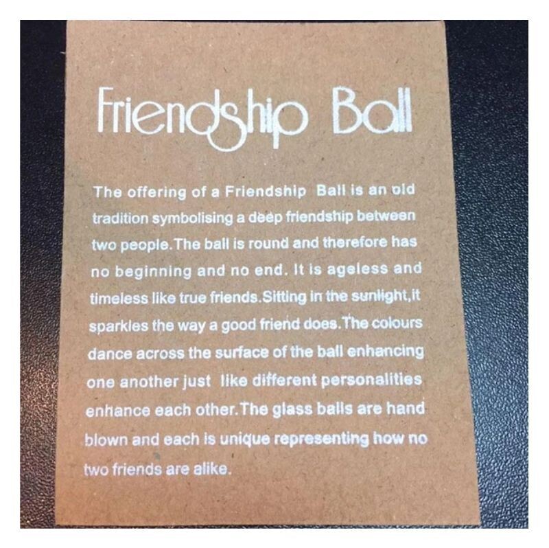 Glass Friendship Ball 182