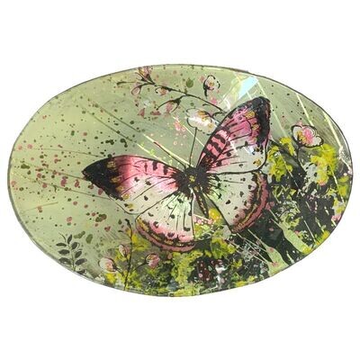 Butterfly Glass Bowl