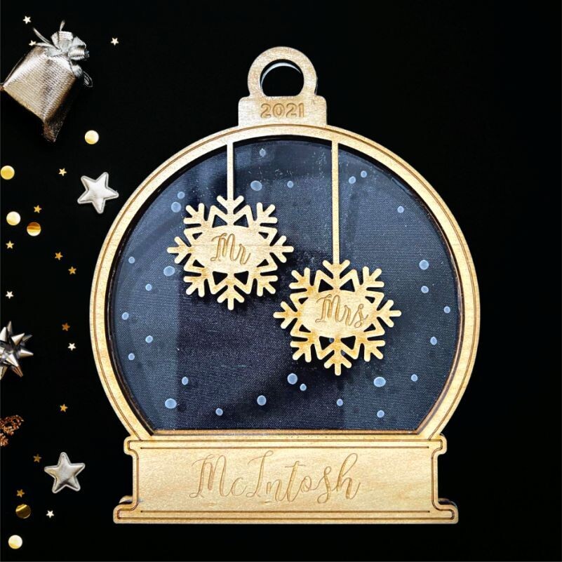 Personalised Mr &amp; Mrs Deco