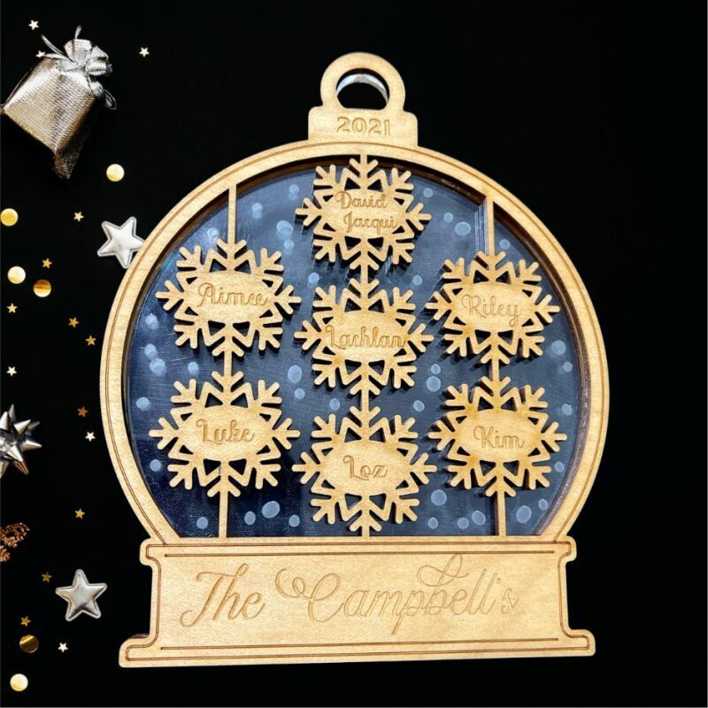Personalised Family Deco