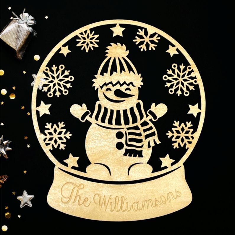 Christmas Snowman Deco