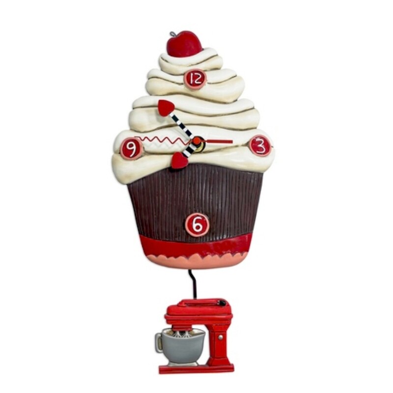 &#39;Cup Cake&#39; Allen Designs Pendulum Clock