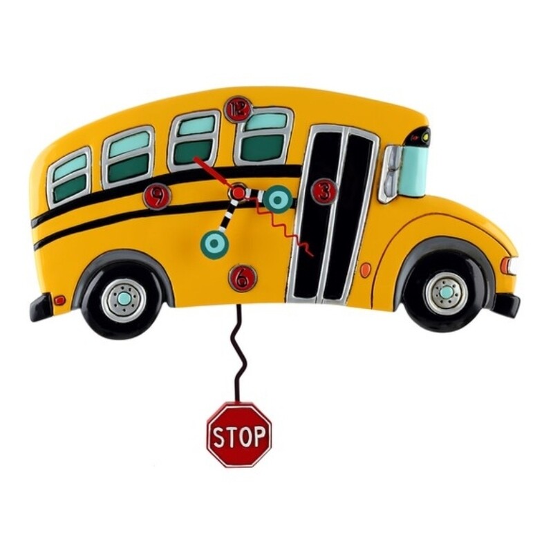 &#39;School Bus&#39; Allen Designs Pendulum Clock