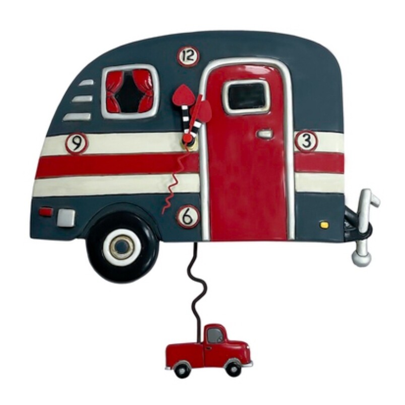 &#39;Camper Life&#39; Allen Designs Pendulum Clock