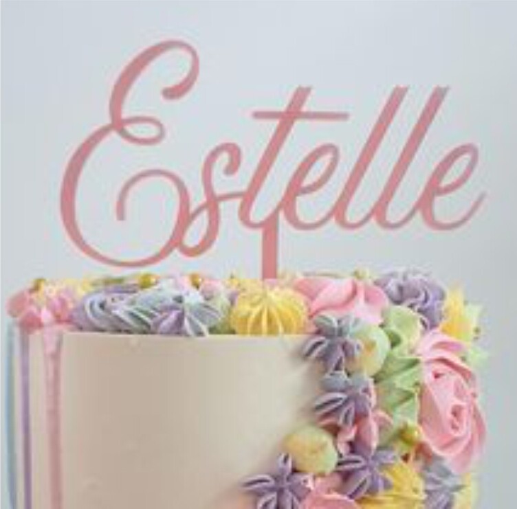 Birthday Cake Topper Design 31