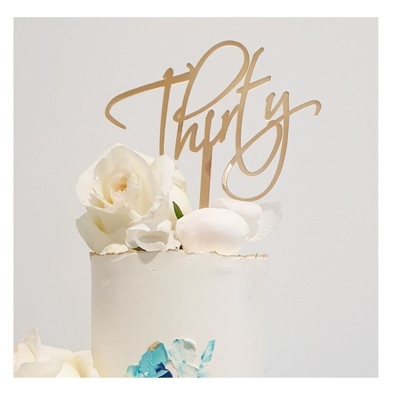 Birthday Cake Topper Design 39