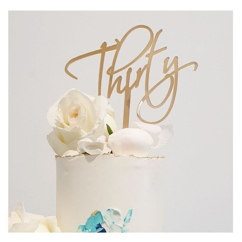 Birthday Cake Topper Design 39