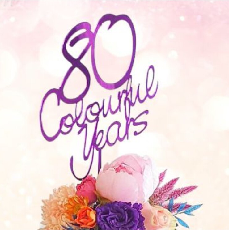 Birthday Cake Topper Design 42