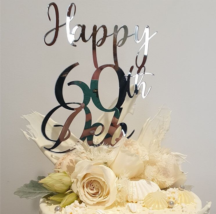 Birthday Cake Topper Design 37