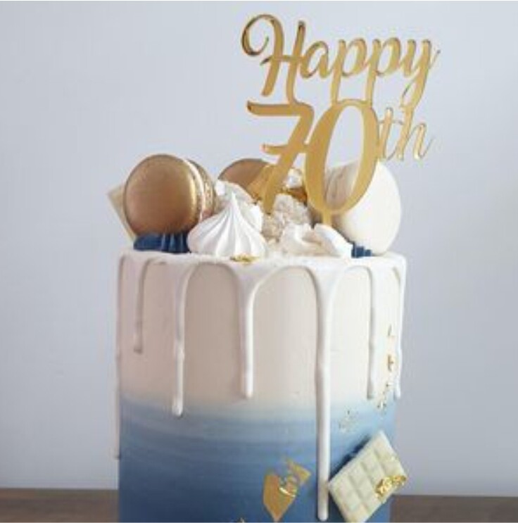 Birthday Cake Topper Design 48