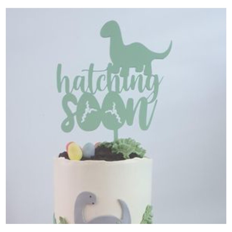 Baby Shower Hatching Cake Topper
