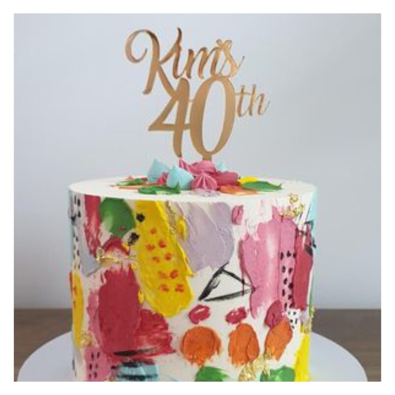 Birthday Cake Topper Design 47