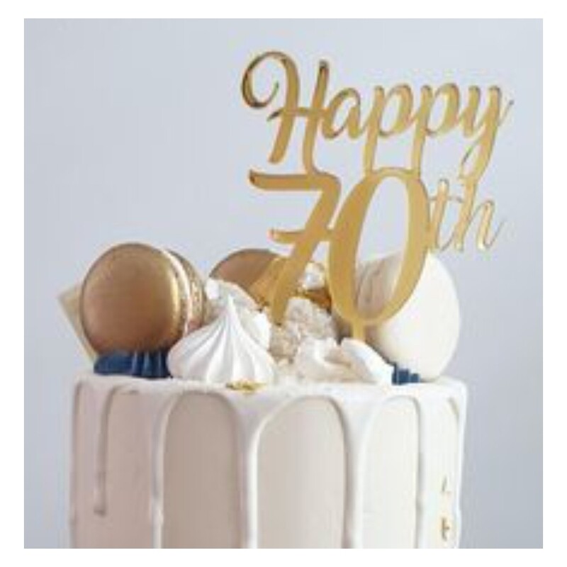 Birthday Cake Topper Design 48