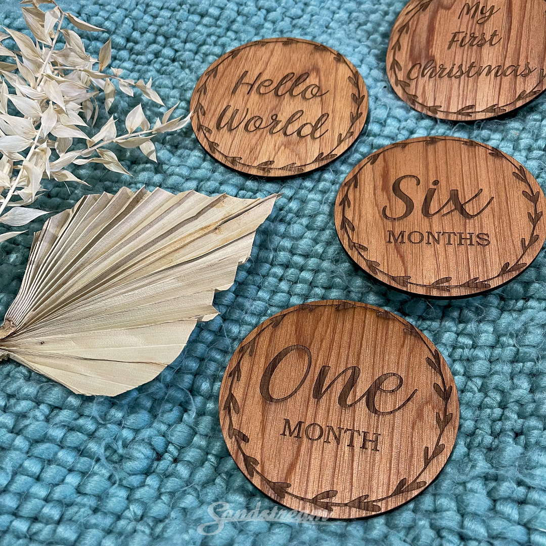 Baby Milestone Cards