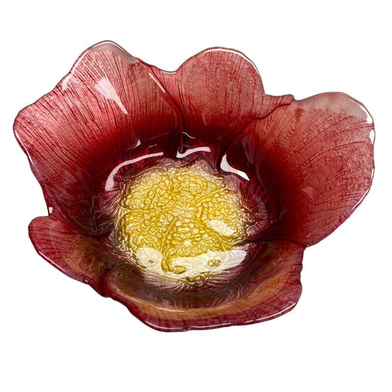 Blooming Spring Glass Bowl