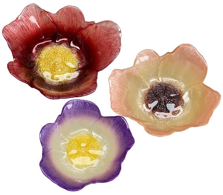 Blooming Spring Glass Bowl