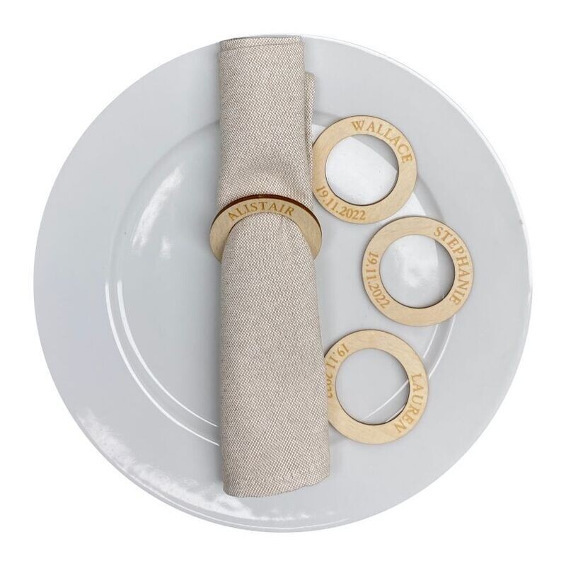 Named Napkins Rings