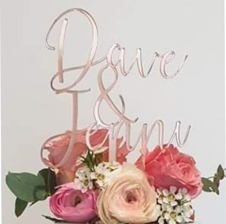 Wedding Cake Topper Design 29