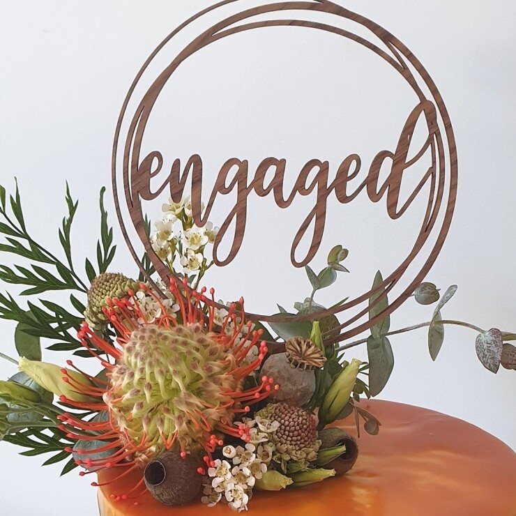 Wedding Cake Topper Design 21