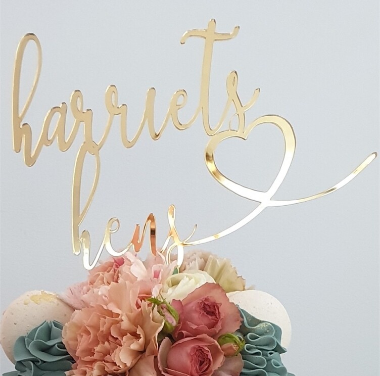Wedding Cake Topper Design 26