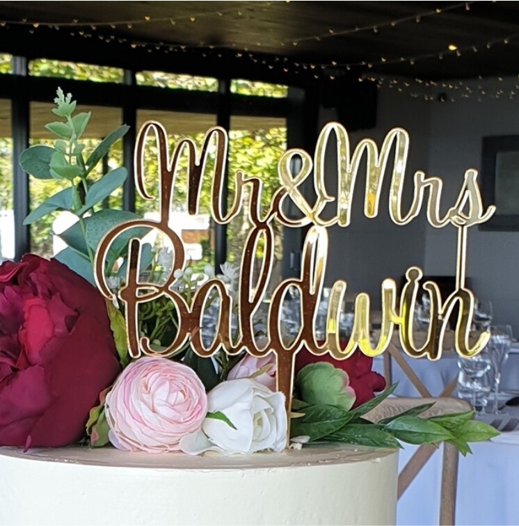 Wedding Cake Topper Design 22