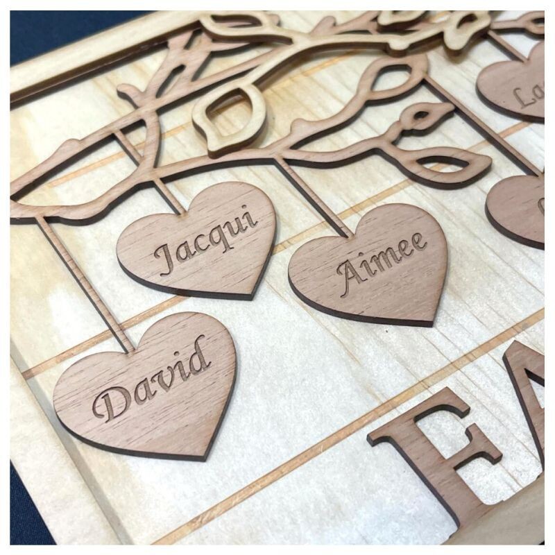 Family Heart Tree