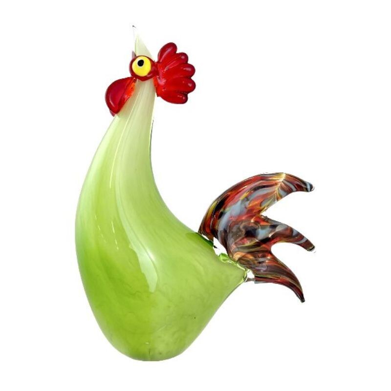 Coloured Glass Chicken