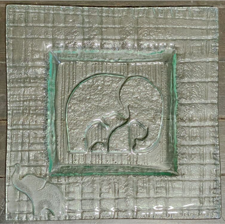 Slumped Elephant Plate