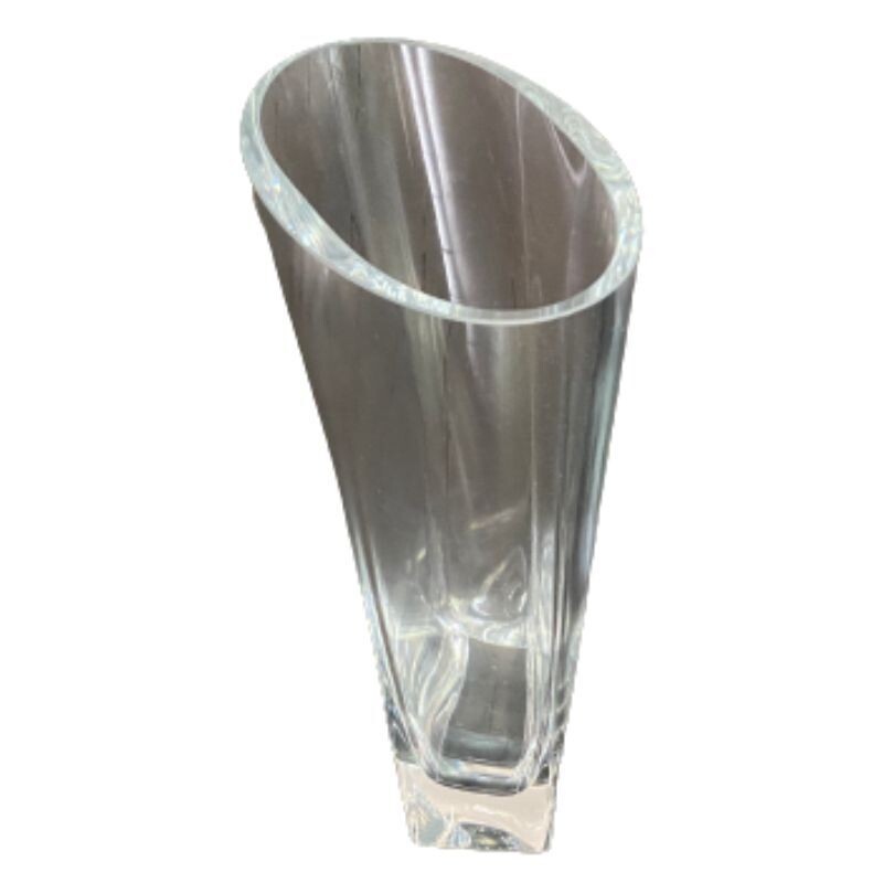 Engraved Dogma Glass Vase by Visla