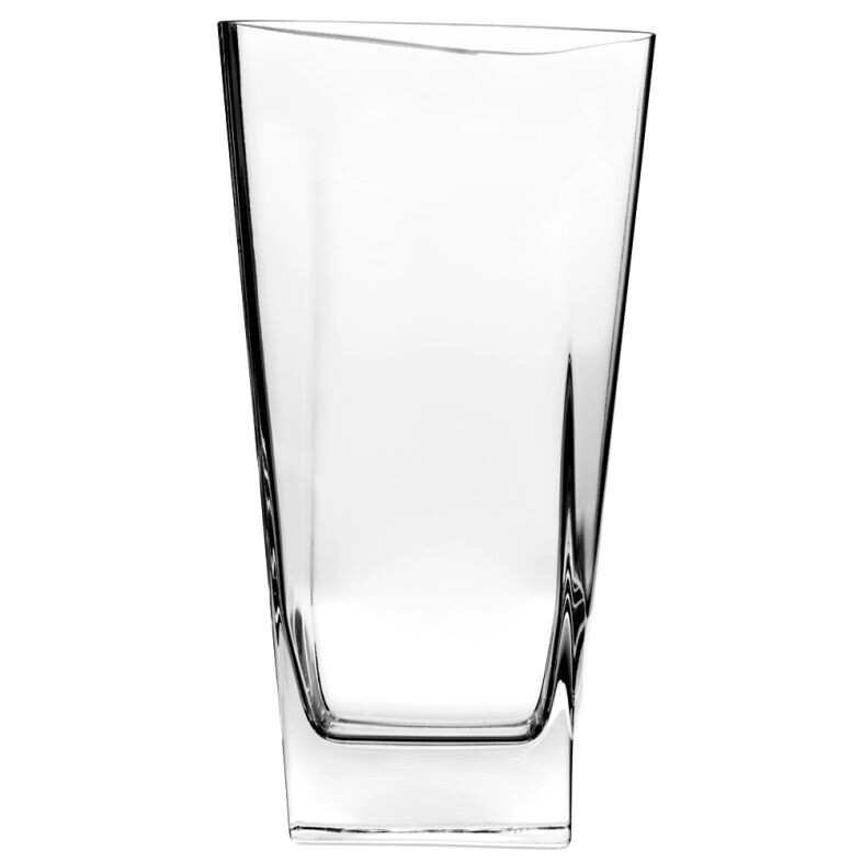 Engraved Dogma Glass Vase by Visla