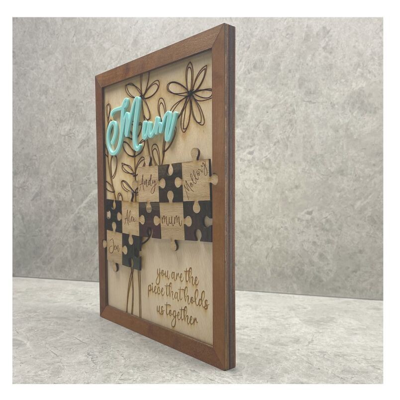 Mum Puzzle Frame