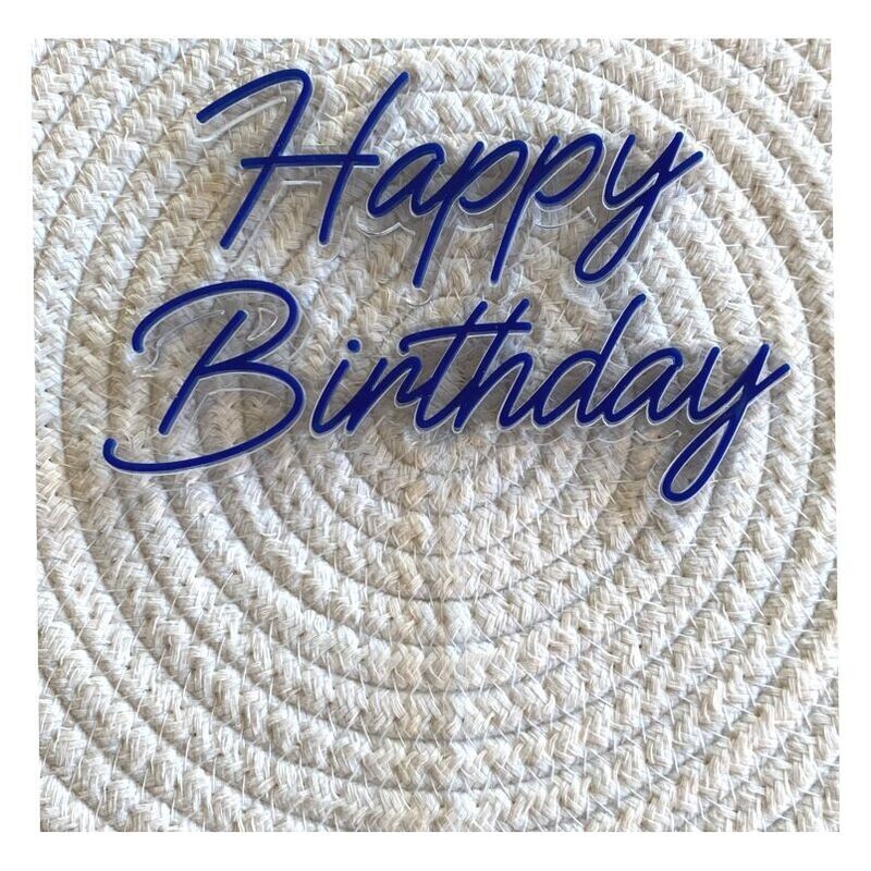 Happy Birthday Layered Cake Topper