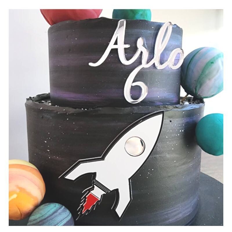 Rocket Ship + Wording