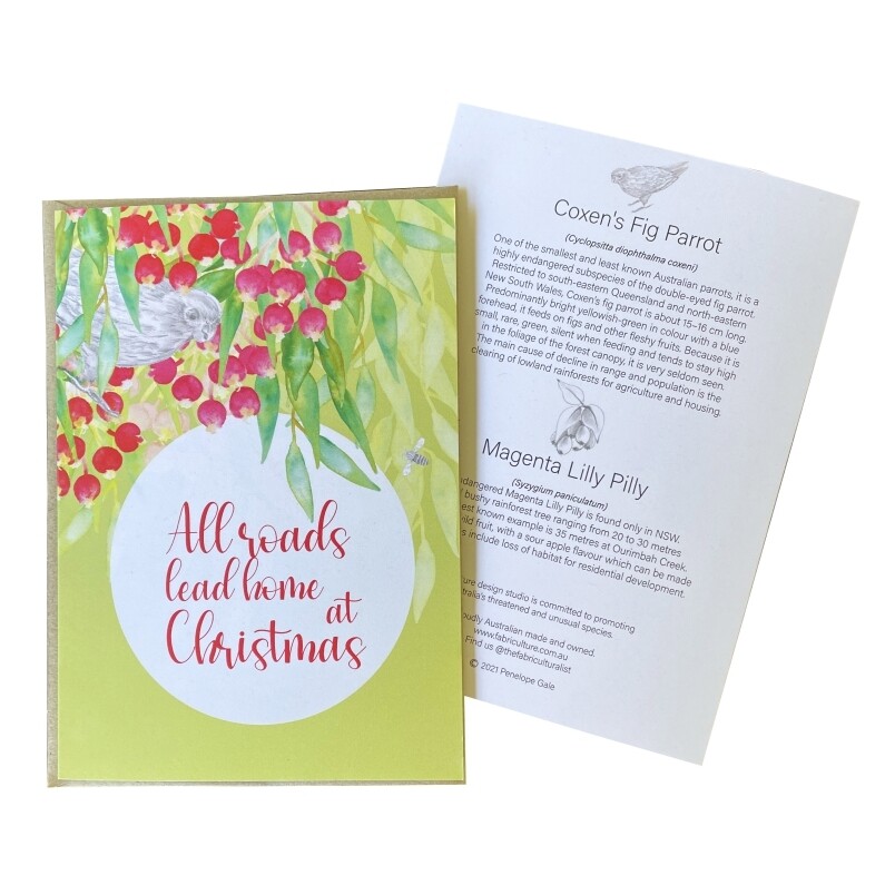 Australiana Christmas Card