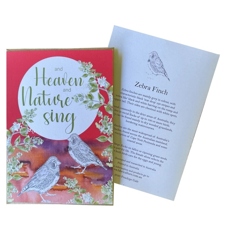 Australiana Christmas Card