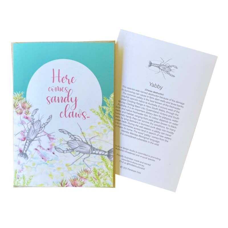 Australiana Christmas Card