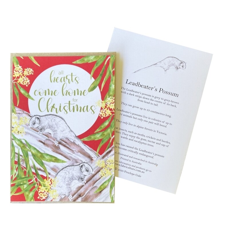 Australiana Christmas Card